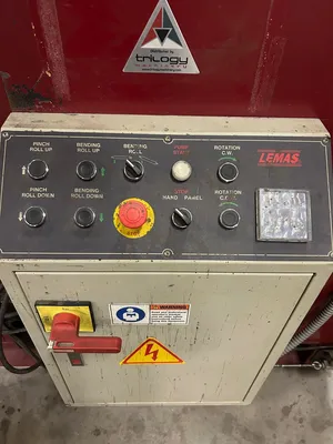 2013 LEMAS TR 200/8 Plate Bending Rolls including Pinch | Machine Tool Emporium (8)
