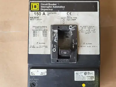 USED SQUARE D KAL36150
