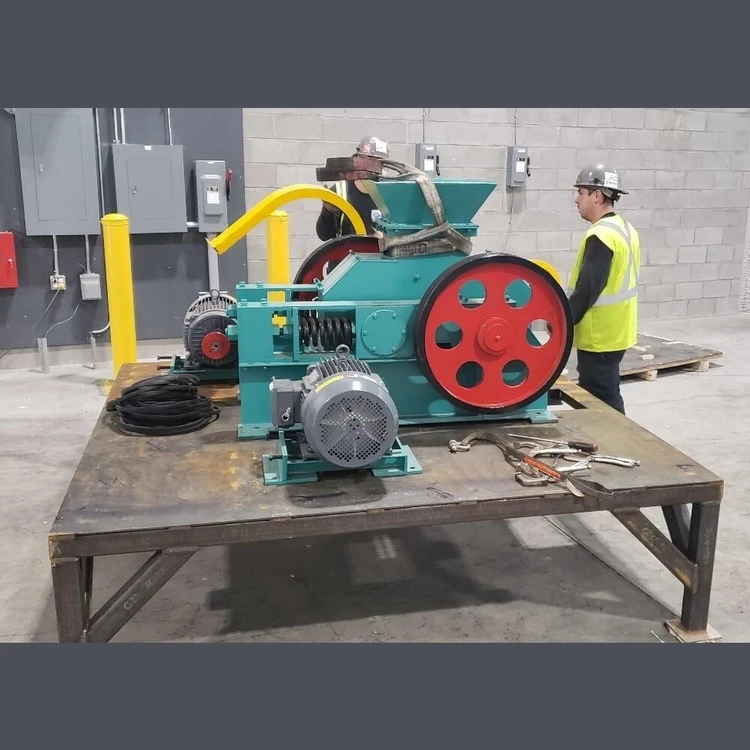 Used HENAN SHIBO MECHANICAL ENGINEERING CO. 2PG400X250 Crush Grinders British Columbia CA | Savona Equipment LTD #1136250