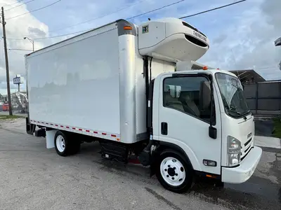 Used 2018 ISUZU NPR XD Reefer Trucks Florida US | Truck and Van Outlet #1509182