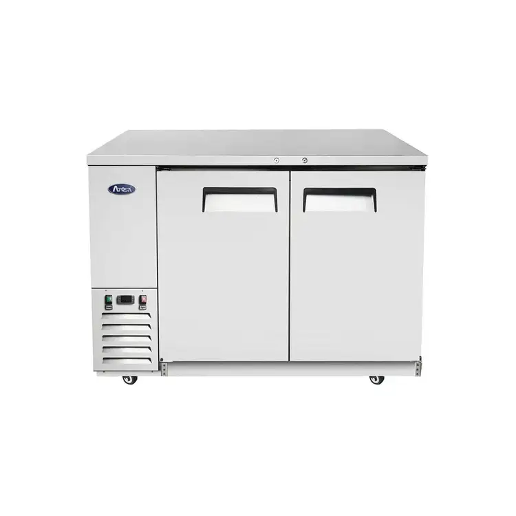 New | in-Stock Atosa New Atosa SBB59GRAUS1 59" Back Bar Cooler Shallow Depth Stainless Steel Bottle Coolers Illinois US | Falcon Restaurant Supply #1375363