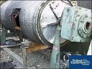 USED Paul O. Abbe 3' X 8' PAUL ABBE BALL MILL, C/S, JACKETED