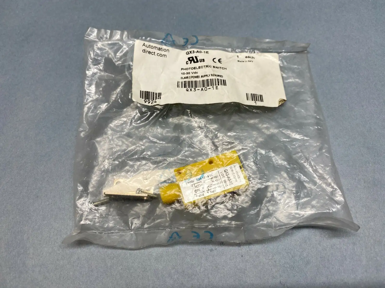 NEW AUTOMATION DIRECT PHOTOELECTRIC SWITCH 30V
