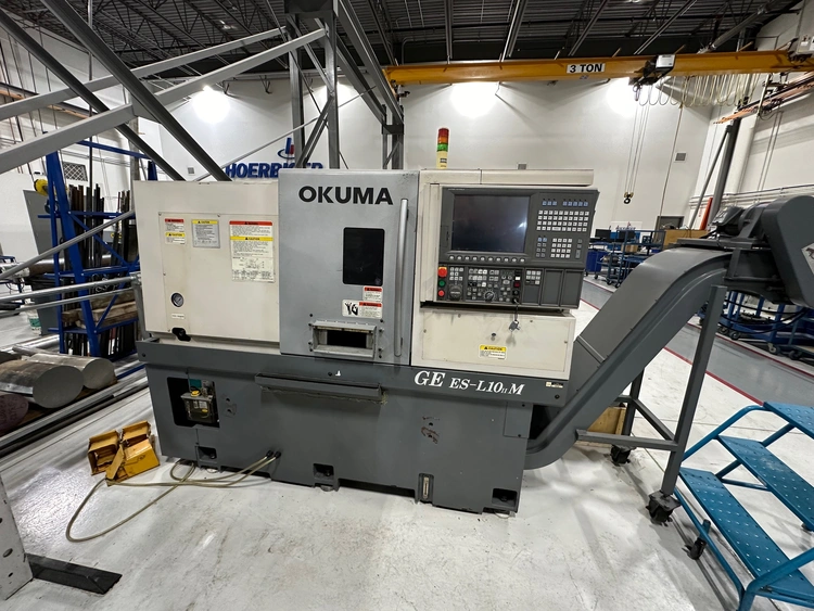 Used Okuma ES-L10-M CNC Lathes | Coast Machinery Group #875114