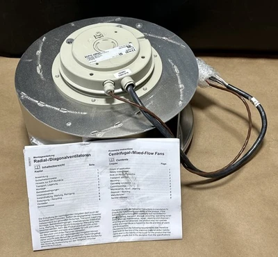 NEW ZIEHL ABEGG RH28M-2DK.3F.1R