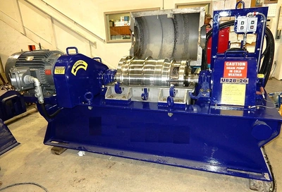 NEW: United SS800 18 x 28 decanter centrifuge, 304L SS.