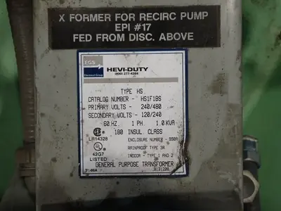 Egs, Schneider Electric Misc. Transformers