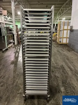 N/A Stainless Steel Portable Cart, 22" x 16.5"