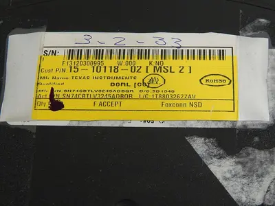 Used _UNKNOWN_ _UNKNOWN_ Semiconductor Parts Texas US | Aucto #1483665