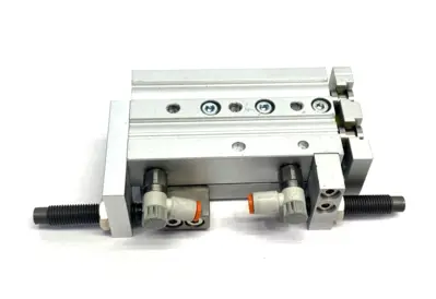 MXS12L-40 | SMC  Pneumatic Guided Cylinder Slide Table 12 Bore Size 40mm Stroke - Used