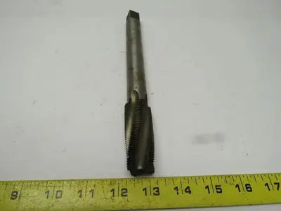 Vermont 1" 14  Spiral Plug Tap 4 Flute HHS 9" over all length  For Aluminum