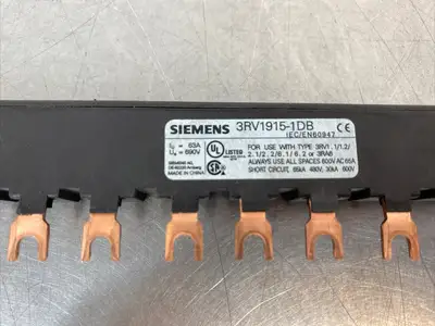 Used Siemens SIEMENS 3RV1915-1DB Electrical Fittings South Carolina US | Palmetto Automation #1159643