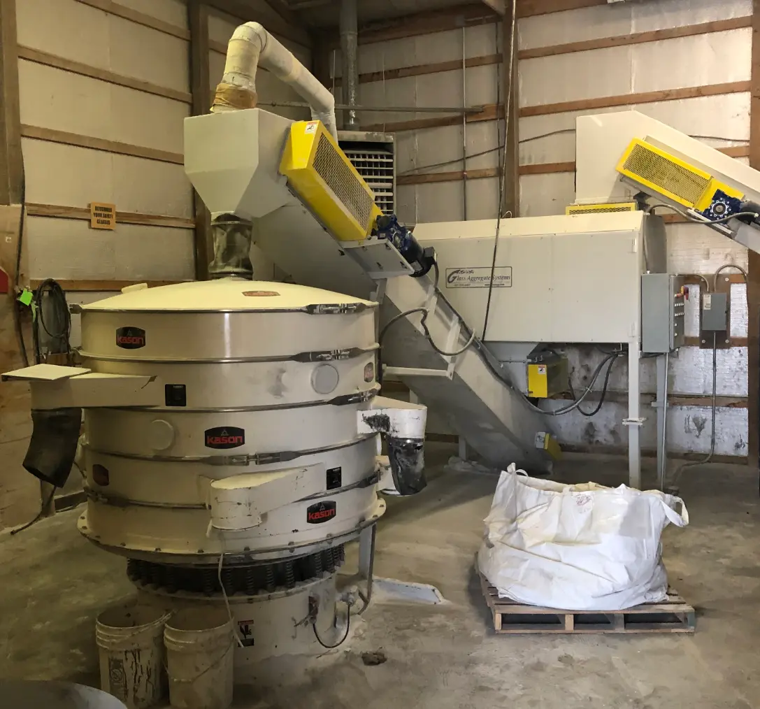 USED 2014 Glass Aggregate Systems/k H-200