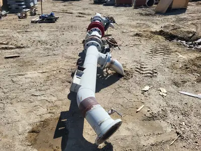 8" Class 150 Pipe Assembly w/ Ball Valves and Fittings