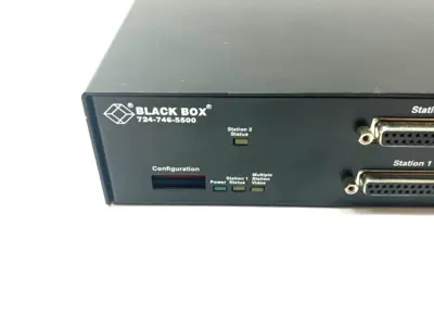 USED BLACK BOX SERVSHARE EXTERNAL STATION SWITCH
