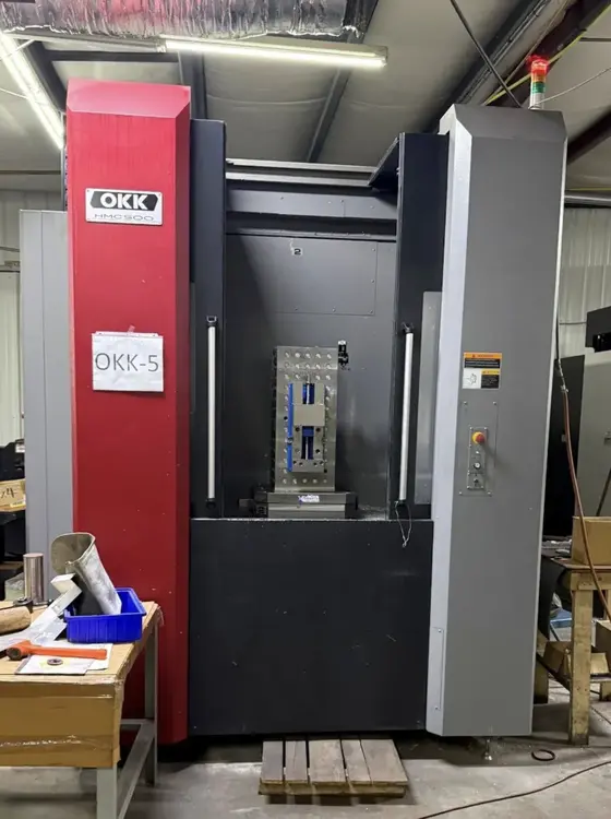 Used 2017 OKK HMC500 Horizontal Machining Centers Ohio US | Toolquip, Inc. #1469006