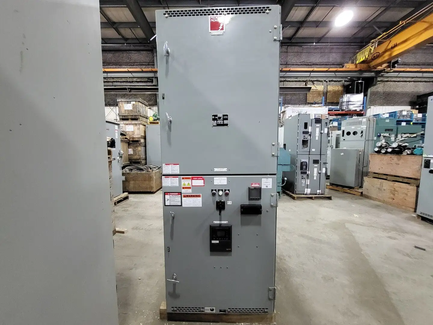 1200A 4160V Switchgear, Main Breaker & Tie Breaker w/ 2 Auxiliary Units