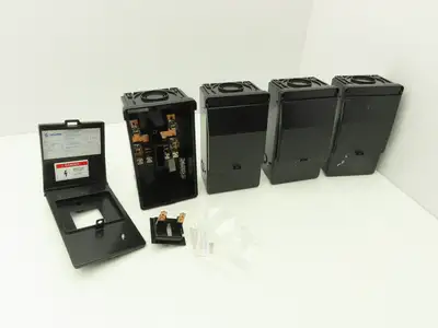 Challenger RPL221 Fusible Disconnect 30A 120/240VAC 2 Pole Rainproof Lot of 4