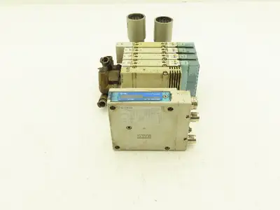 SMC EX260-SDN4 Devicenet Fieldbus 5-Station Solenoid Valve Manifold SY5200-5UD1