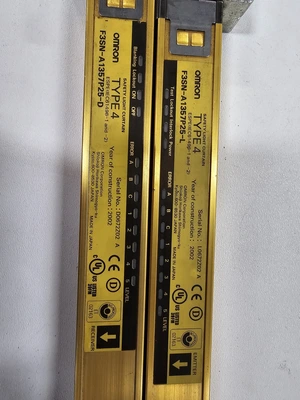 USED OMRON F3SN-A1357P25-L/F3SN-A1357P25-D