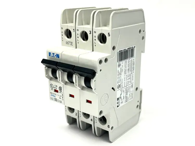 Used Eaton FAZ-D6/3-NA Circuit Breakers Michigan US | Maverick Industrial Sales #1394910