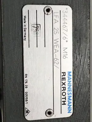 USED MANNESMANN REXROTH LFA25WEA62