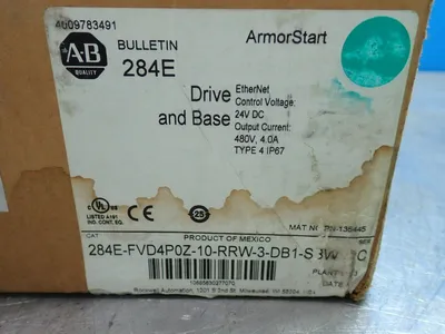 New | in-Stock ALLENBRADLEY 284EFVD4P0Z10RRW3DB1SBW Variable Speed Drives Ohio US | HGR 24 #1064887