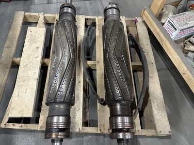 Newman H3D Cutter Heads out of EPR-24SS Double Roughing Planer