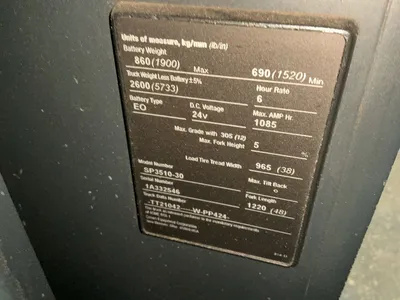 Used CROWN SP351030 Material Handling (misc) Ohio US | HGR 24 #1446252