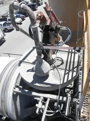 Mixer, Tumble, 80" x 150", C/st, Spirals, Hopper Feed #C739934