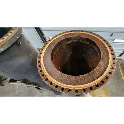 Used 24" Dia X 10'-6" Chlorine / Helium Gas Vaporizer Exchanger