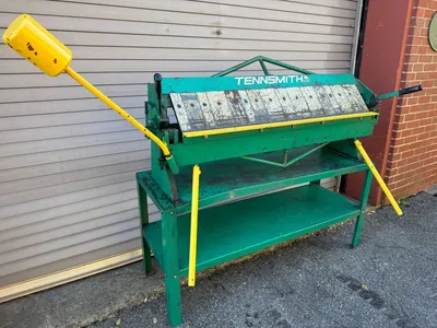 TENNSMITH HBU48-16 Box & Pan Brakes including Finger | THREE RIVERS MACHINERY (4)