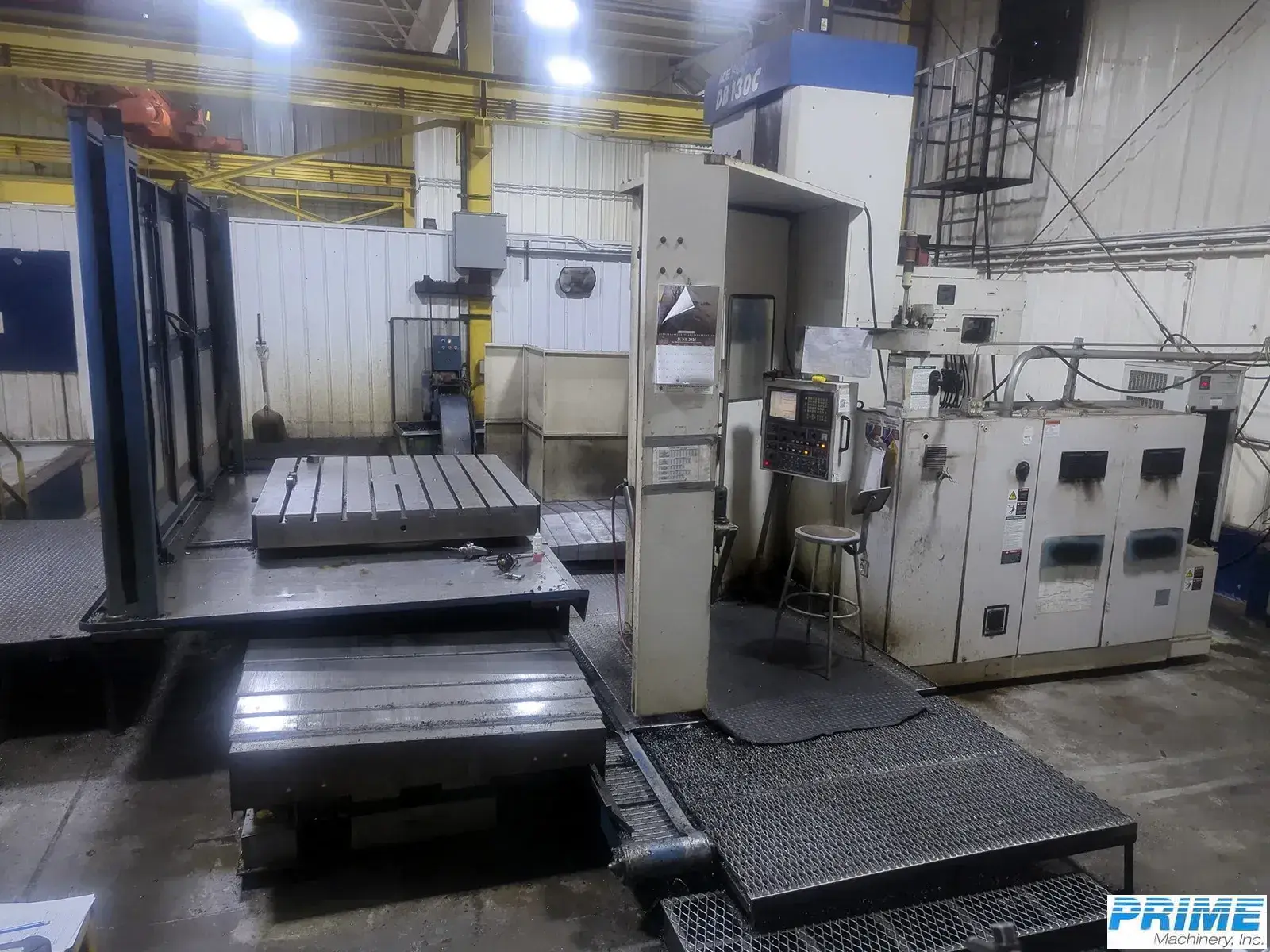 Used 2005 DOOSAN ACE DB130C BORING MILLS, HORIZ., TABLE TYPE, N/C