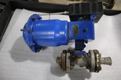 1" Jamesbury Stainless Ball Valve QUADRA-POWR II STOCK S-618