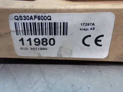 USED BANNER ENGINEERING QS30AF600Q
