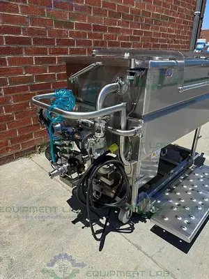 USED SANI MATIC STAINLESS STEEL 300 LITER COP SYSTEM PARTS WASHER SKID