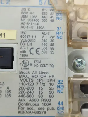 Used MITSUBISHI S-N95 Miscellaneous Equipment (Electrical & Power) Ohio US | Surplus Asset Holdings #1568145