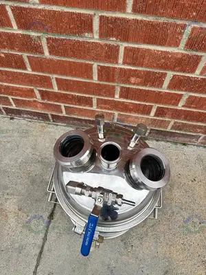 NEW XTRACTOR DEPOT DIMOND MINER 10L STAINLESS STEEL OIL EXTRACTOR COLLECTION CHAMBER
