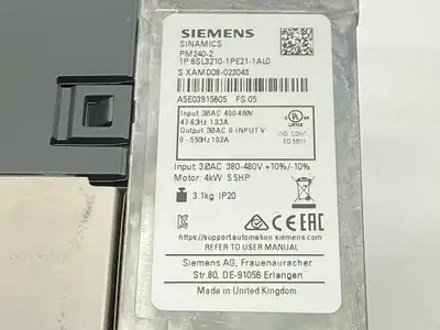 USED SIEMENS PM240-2