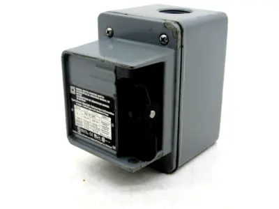USED SQUARE D 2510-KW1-1724 MANUAL MOTOR STARTING SWITCH SERIES B 2510KW1 1724