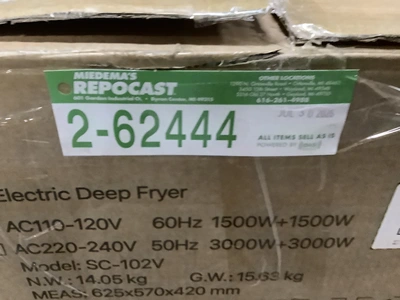 Used _UNKNOWN_ _UNKNOWN_ Cookers / Coolers / Fryers Michigan US | Miedema Asset Management Group #1326082