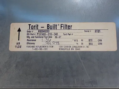 Used 2007 TORIT P191406016340 Dust Collectors Ohio US | HGR 24 #916859