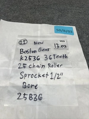 New | in-Stock Boston Gear K2536 Miscellaneous Equipment (Metalworking) California US | Davliegogo LLC #1706343