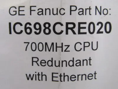 NEW GE FANUC IC698CRE020 CPU MODULE IC698CRE020-GK