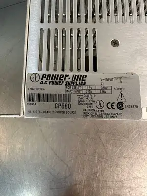 Power-One CP680 Power Supply 50/60Hz 115V/230V 3.0A / 1.5A (5.6.5)