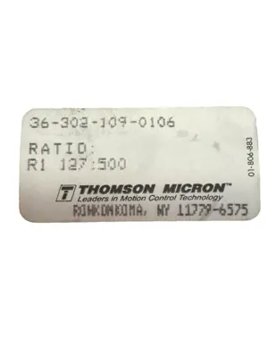 NEW THOMSON MICRON 36-302-109-0106 POSITION TRANSDUCER 363021090106