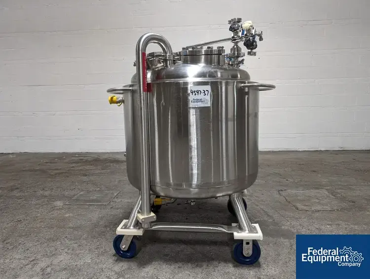 Used Precision 300 Liter Precision Stainless Jacketed Receiver Tank, 316L S/S, 45/100# Tanks Ohio US | Federal Equipment Company 14 #129532