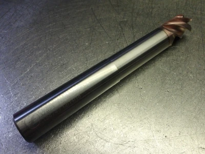Fullerton 3/4" 5 Flute Carbide CR Endmill 3/4" Shank .12" R 37923 (LOC1126A)