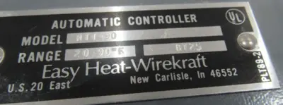 USED AUTOMATIC CONTROLLER RTT-90 RAINPROOF ENCLOSURE RTT90
