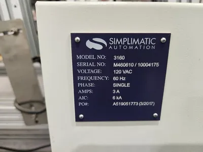 2017 Simplimatic Automation 3160 Wave Conveyor | Tekmart International Inc. (9)